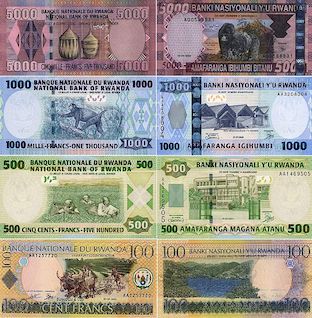 盧安達法郎(Rwandan franc)